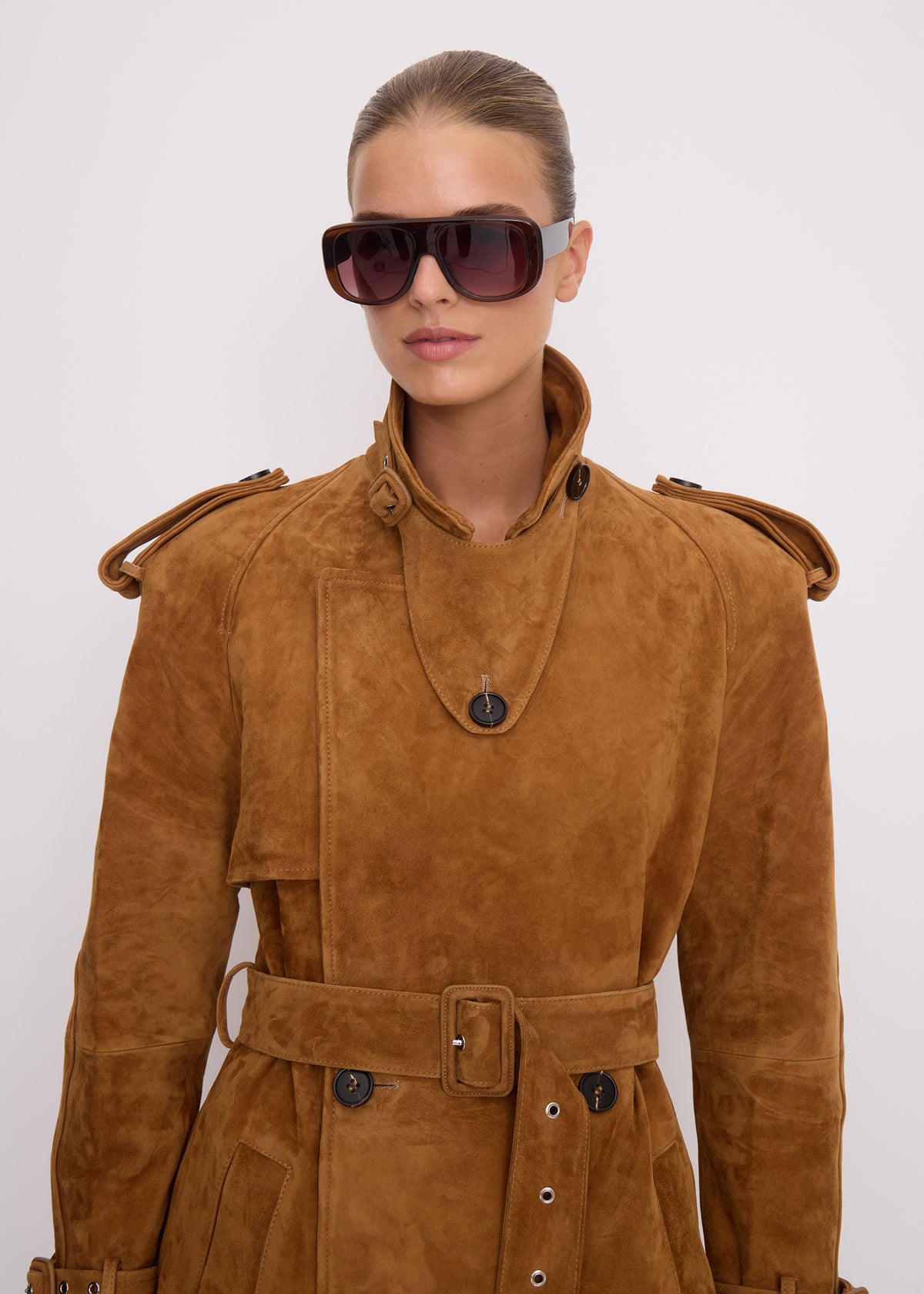 British Heritage Suede Trench