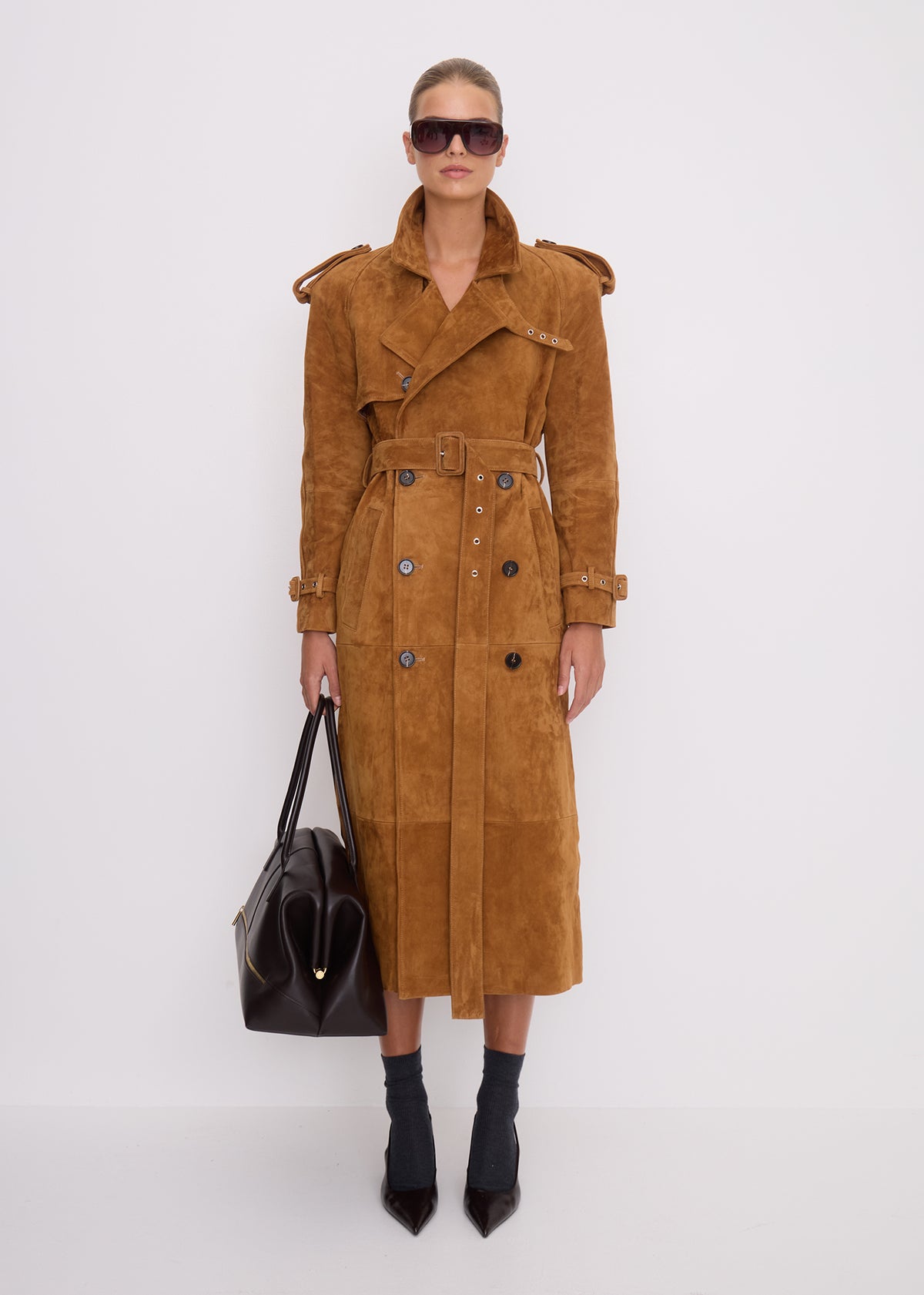 British Heritage Suede Trench