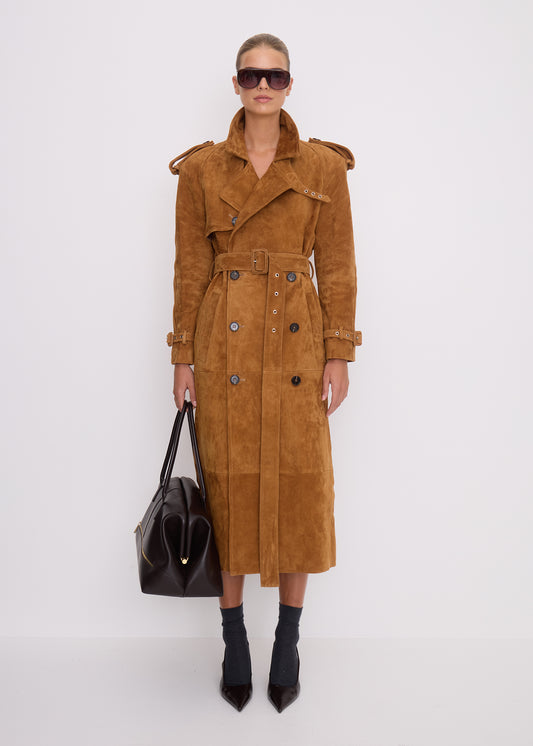 British Heritage Suede Trench