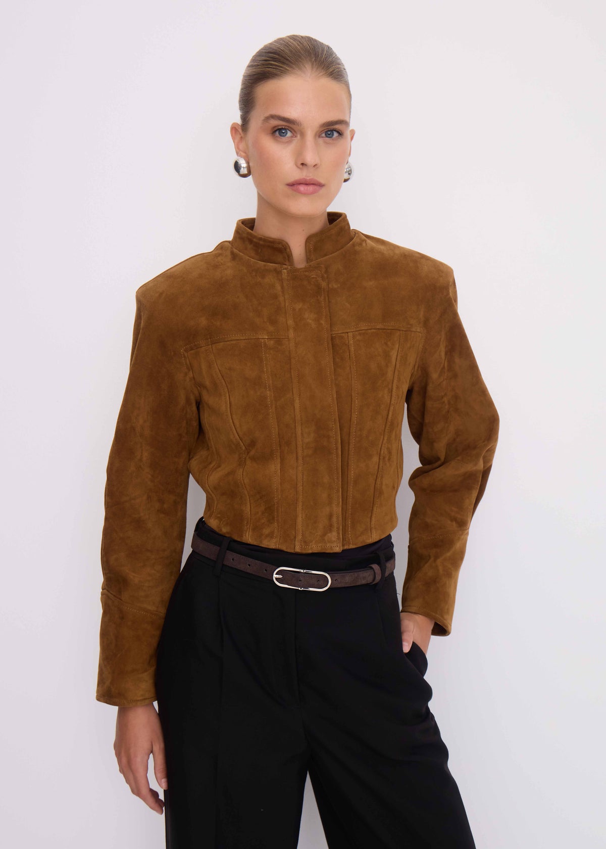 Hudson Stand Collar Jacket