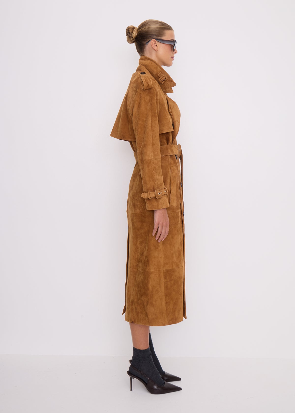 British Heritage Suede Trench