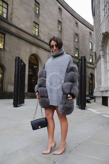 Oversized Coat (Zip Off Sleeves)