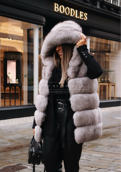 Hooded Straight Vest