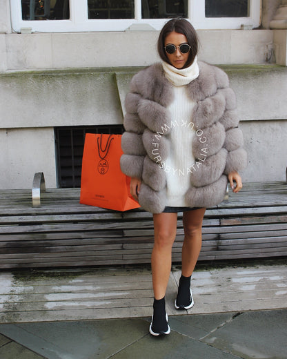 Oversized Coat (Zip Off Sleeves)